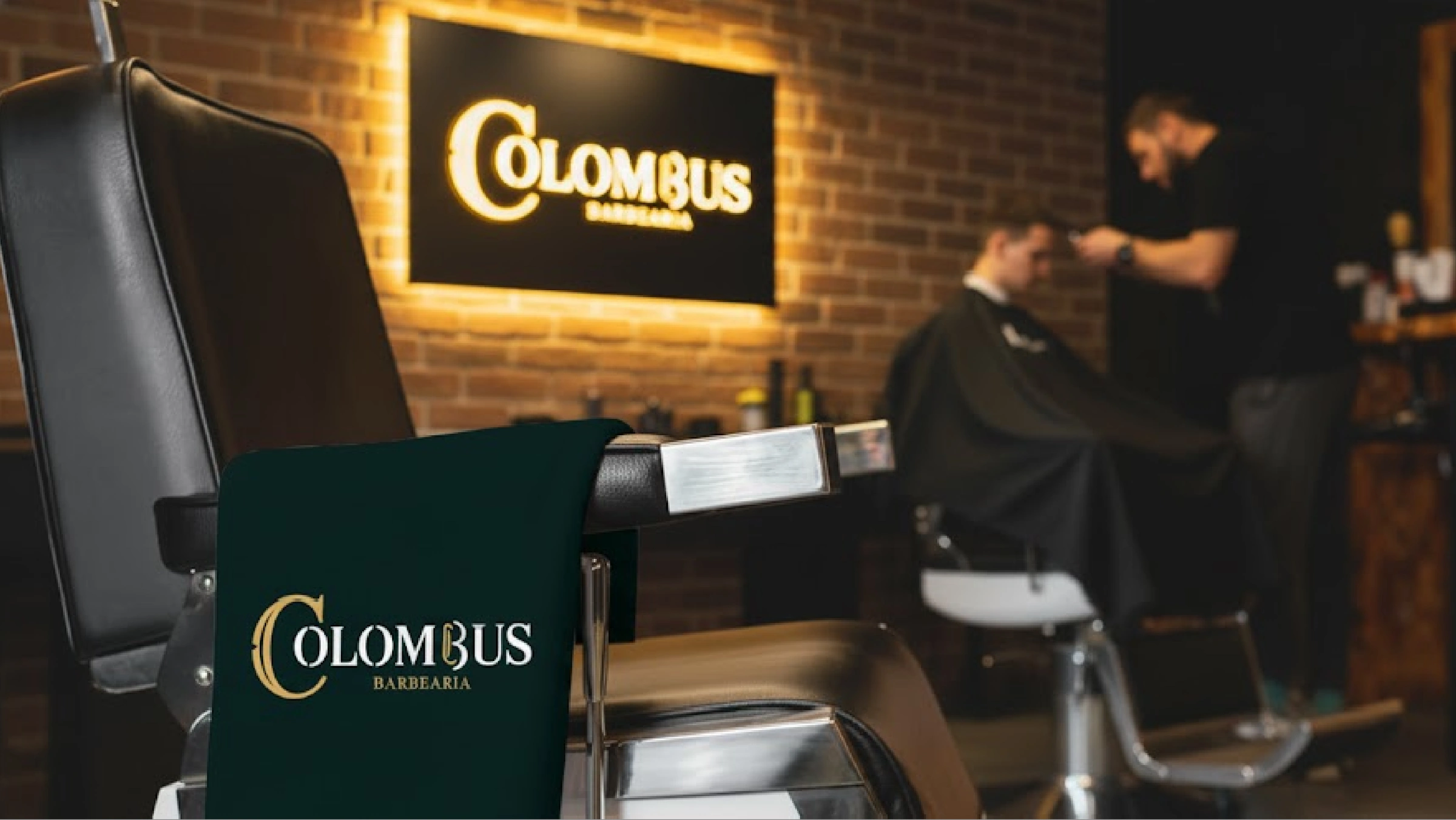 Projeto de identidade visual — Colombus Barbearia