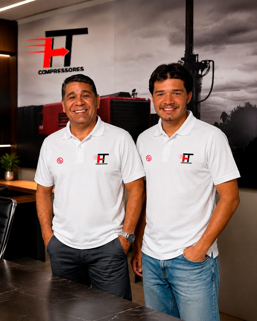 Projeto de identidade visual — HT Compressores